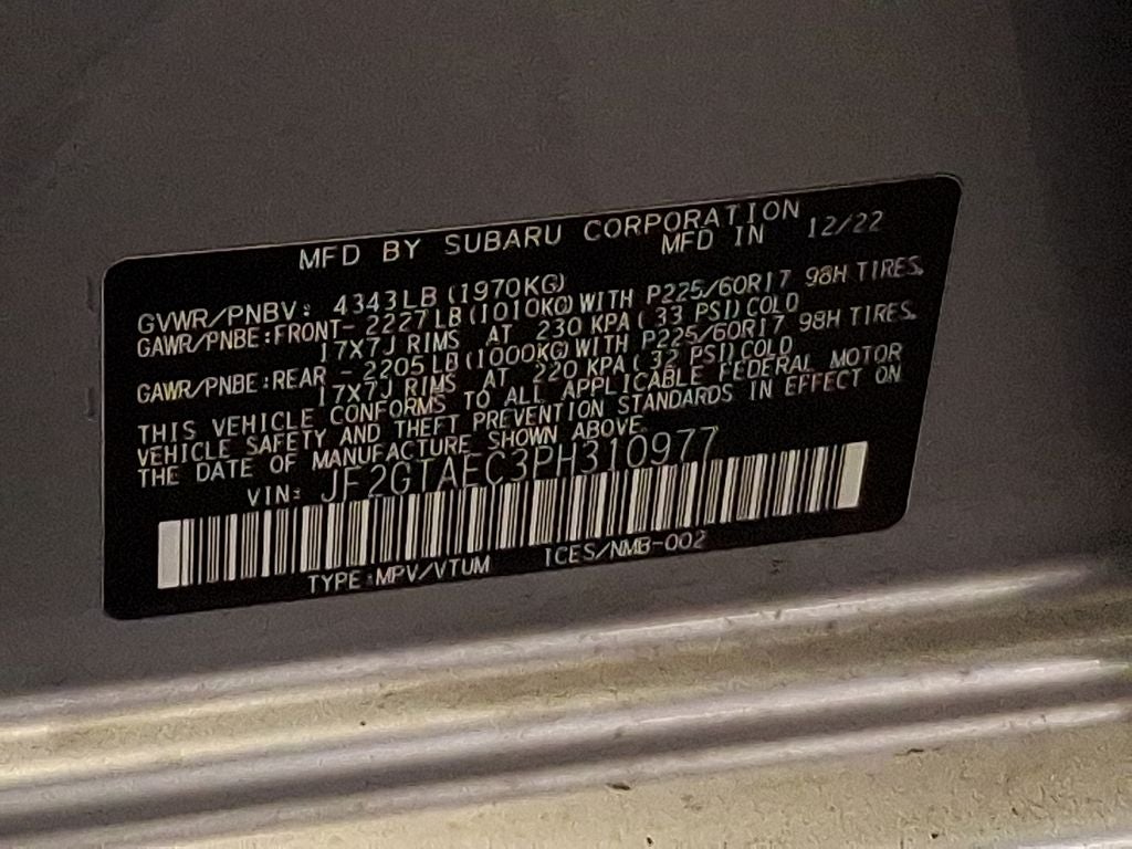 2023 Subaru Crosstrek Premium