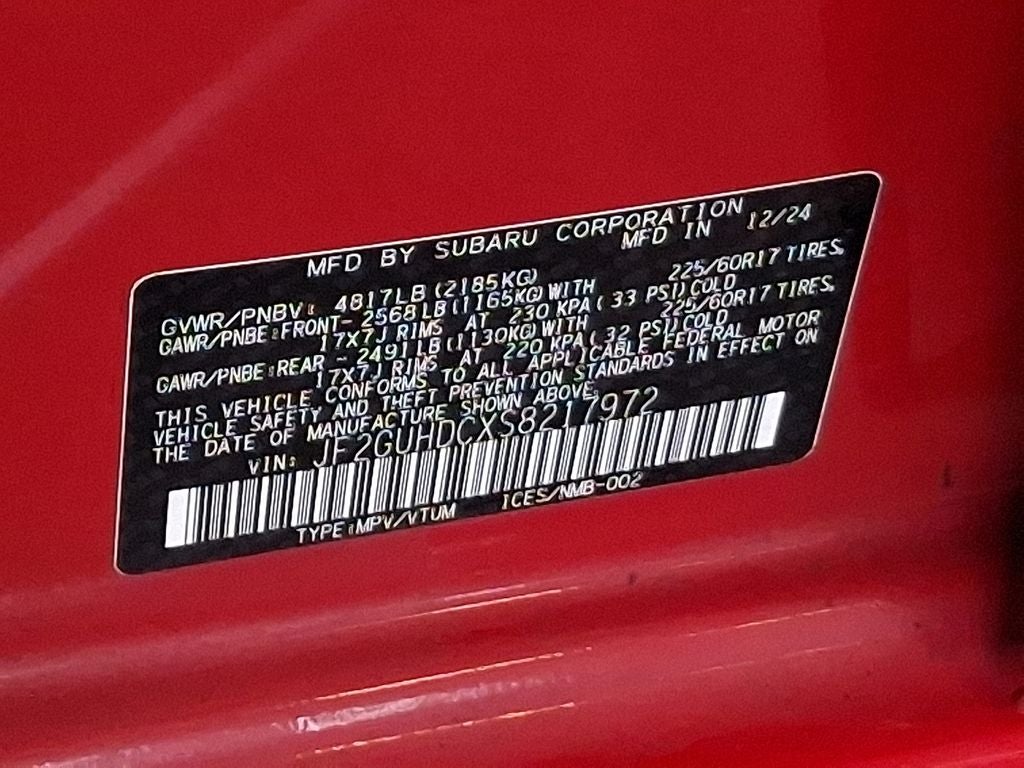 2025 Subaru Crosstrek Premium