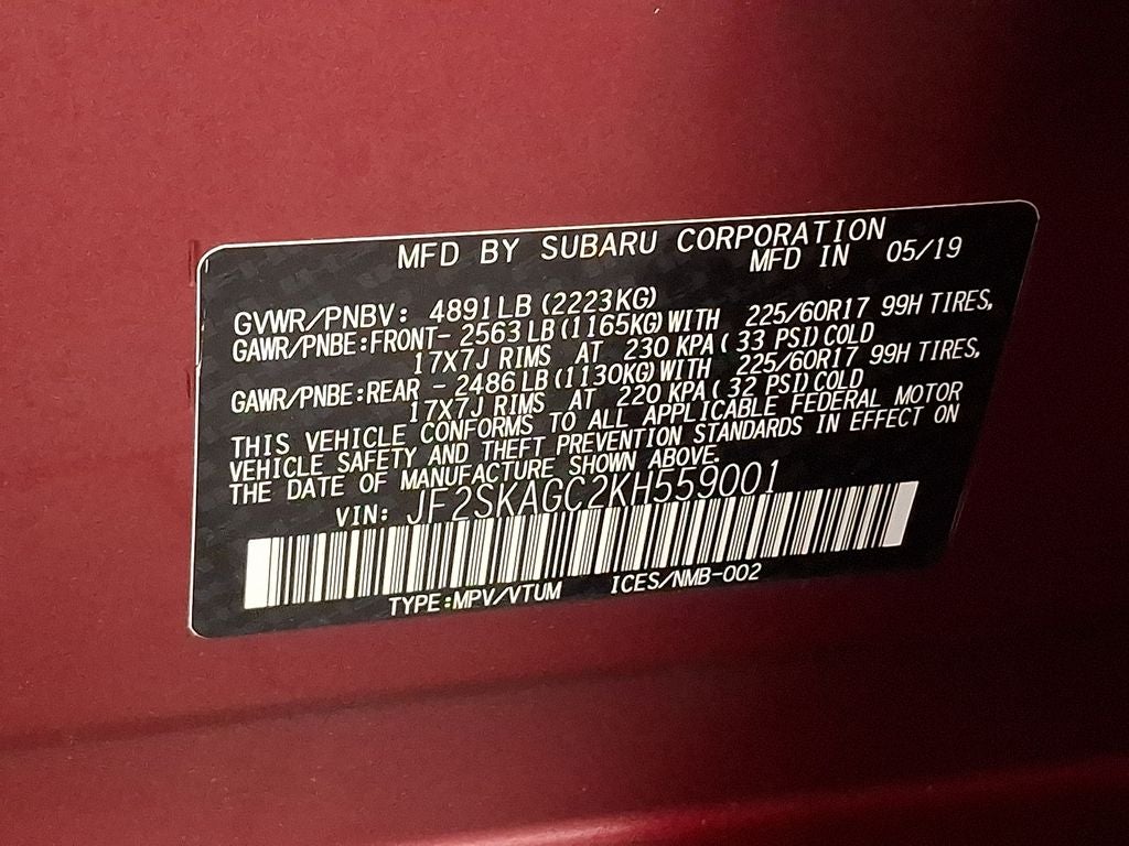 2019 Subaru Forester Premium