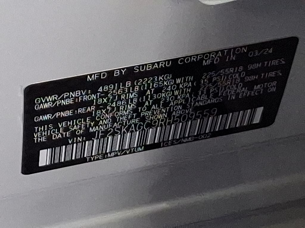 2024 Subaru Forester Sport