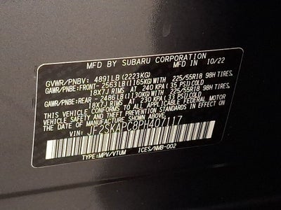 2023 Subaru Forester Limited