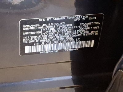 2025 Subaru Forester Base