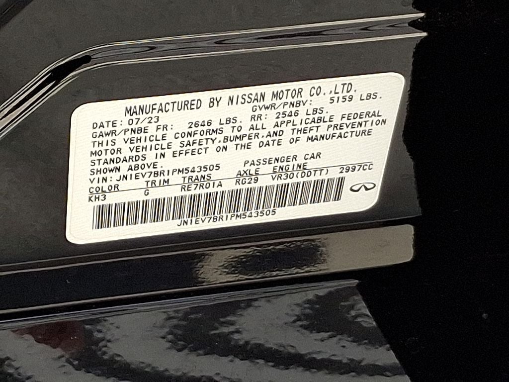 2023 INFINITI Q50 LUXE