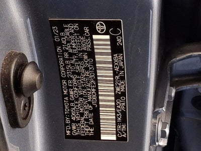 2023 Toyota Corolla Hybrid XLE