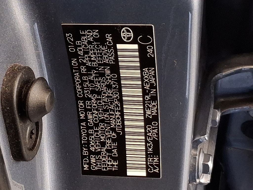 2023 Toyota Corolla Hybrid XLE