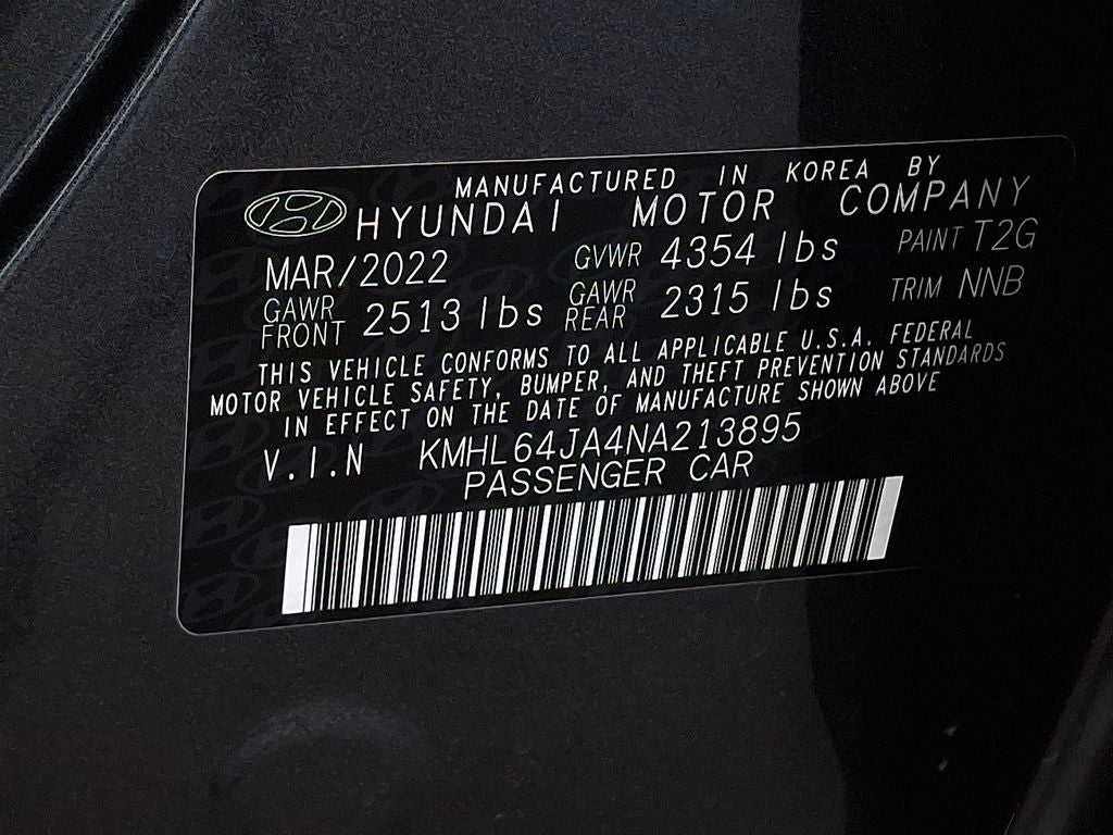 2022 Hyundai Sonata SEL