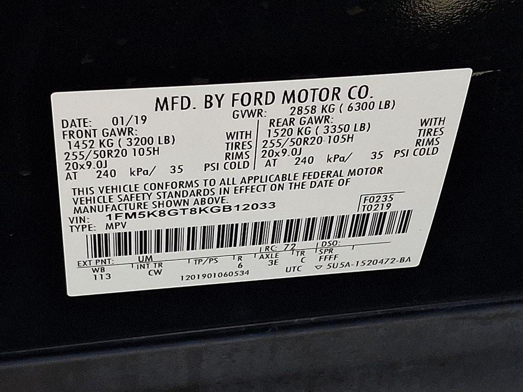 2019 Ford Explorer Sport