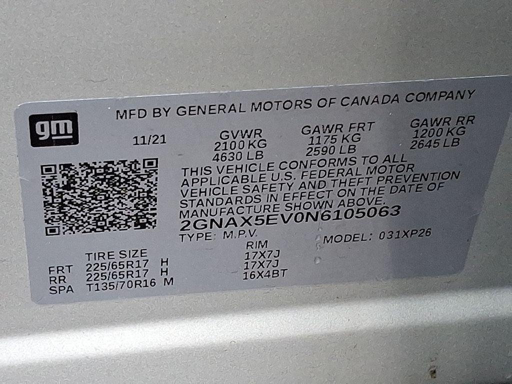 2022 Chevrolet Equinox LS
