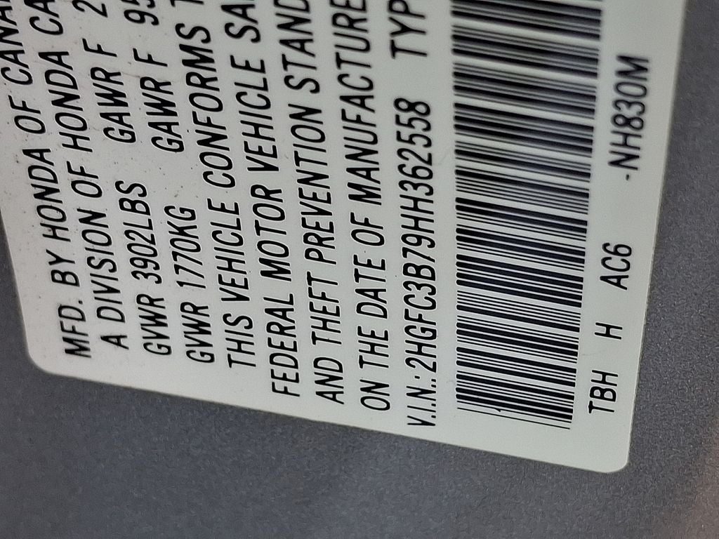 2017 Honda Civic EX-L