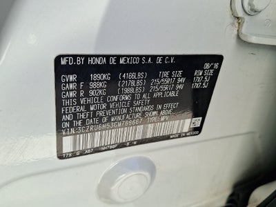 2016 Honda HR-V EX