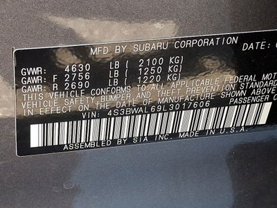 2020 Subaru Legacy Limited
