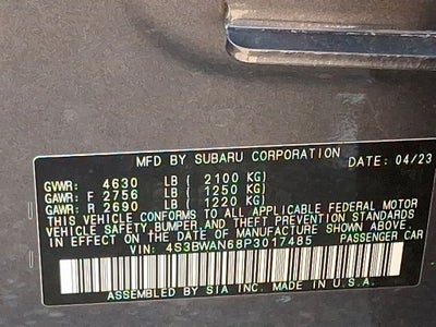 2023 Subaru Legacy Limited