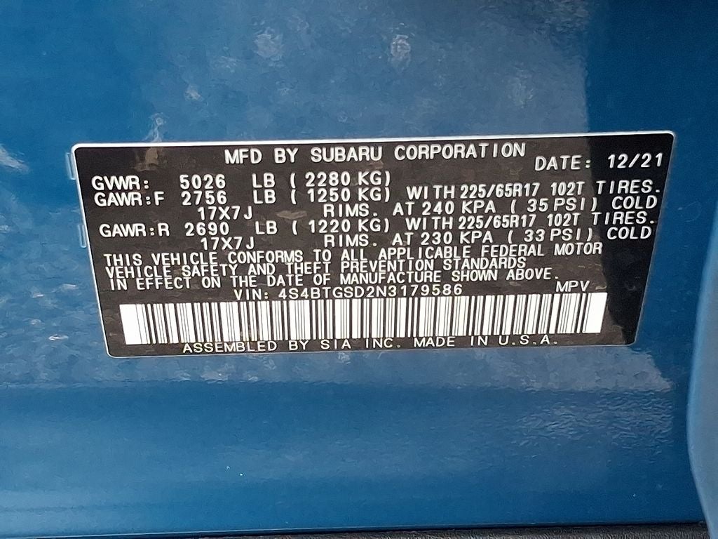 2022 Subaru Outback Wilderness