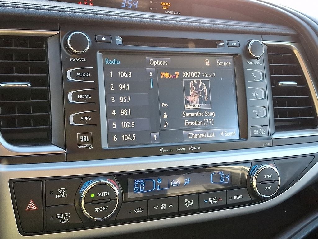 2019 Toyota Highlander Limited Platinum