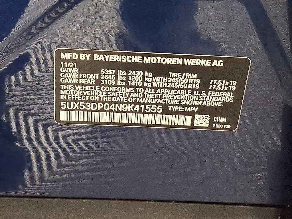 2022 BMW X3 xDrive30i