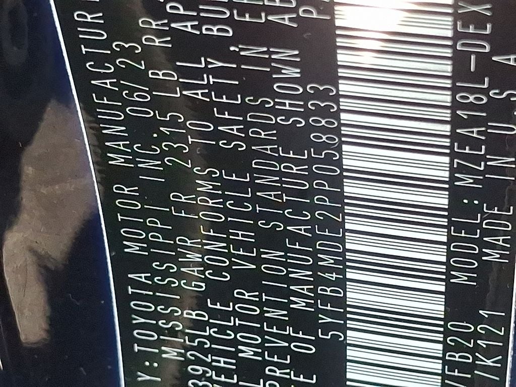 2023 Toyota Corolla LE