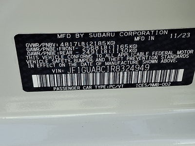 2024 Subaru Impreza Base