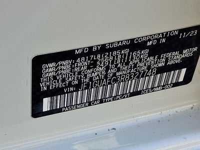 2024 Subaru Impreza Sport