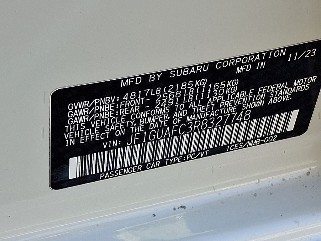 2024 Subaru Impreza Sport