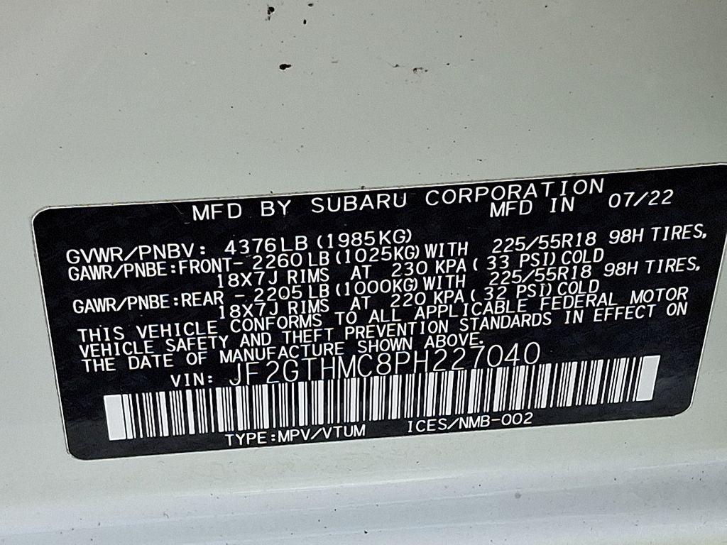 2023 Subaru Crosstrek Limited