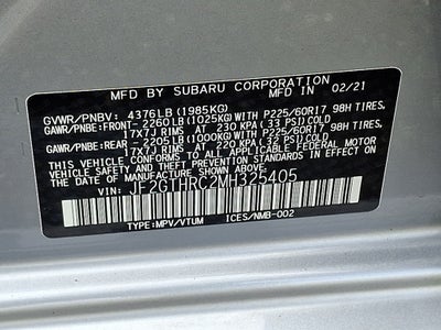 2021 Subaru Crosstrek Sport