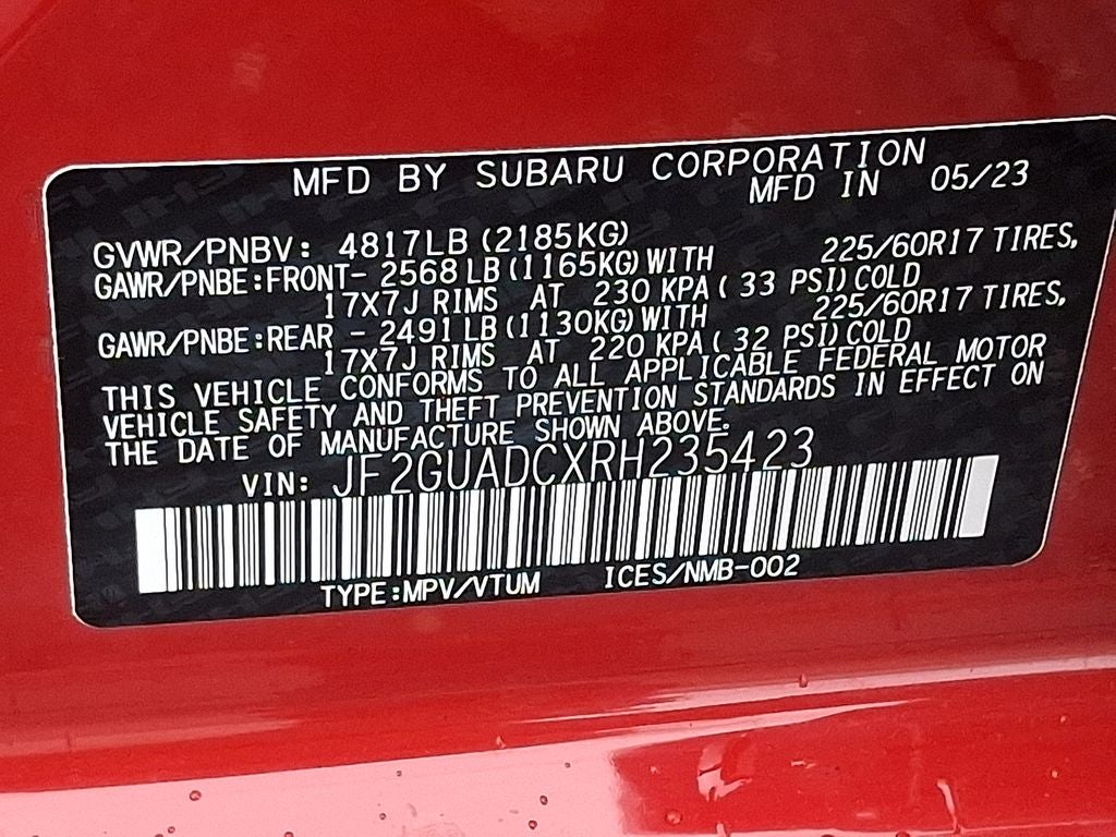 2024 Subaru Crosstrek Premium