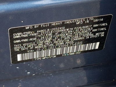 2017 Subaru Forester 2.5i Premium