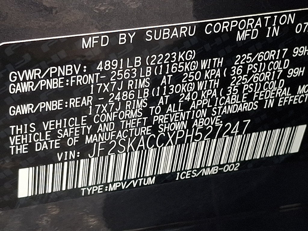 2023 Subaru Forester Base