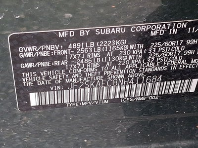 2022 Subaru Forester Premium