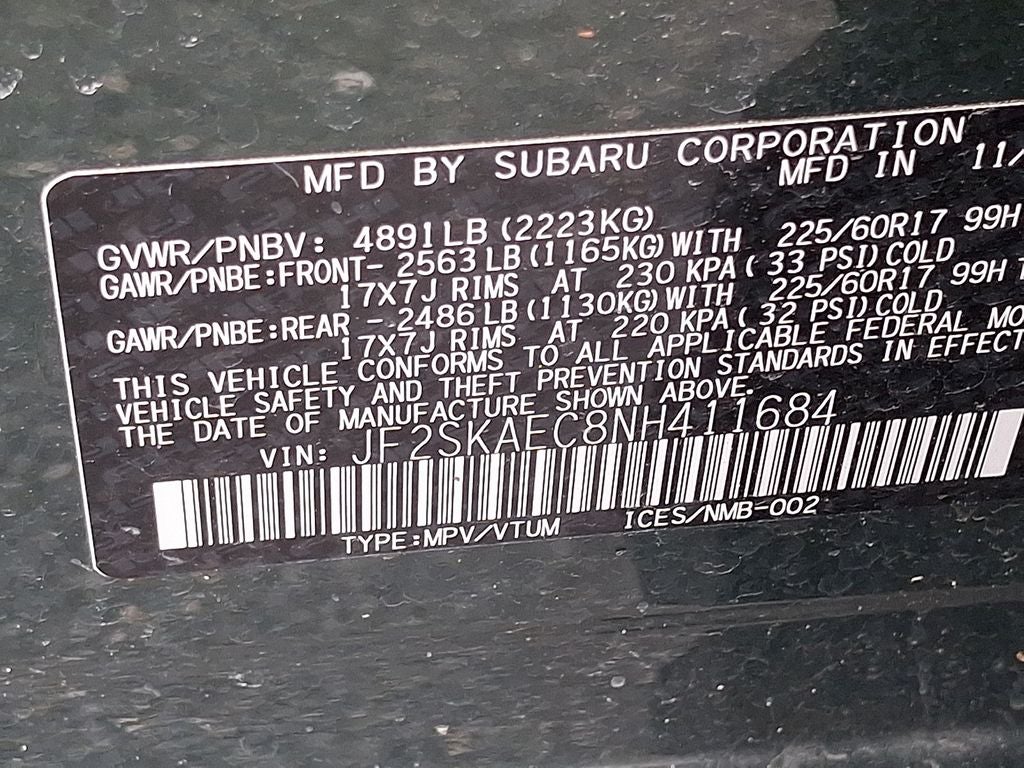 2022 Subaru Forester Premium