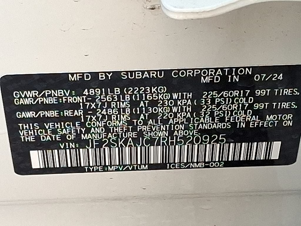 2024 Subaru Forester Wilderness