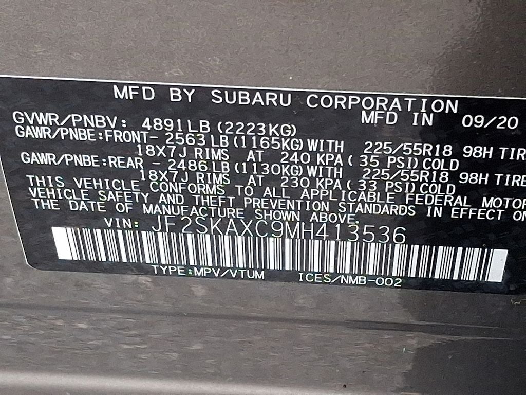 2021 Subaru Forester Touring