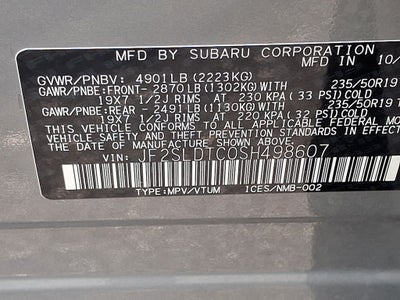 2025 Subaru Forester Touring