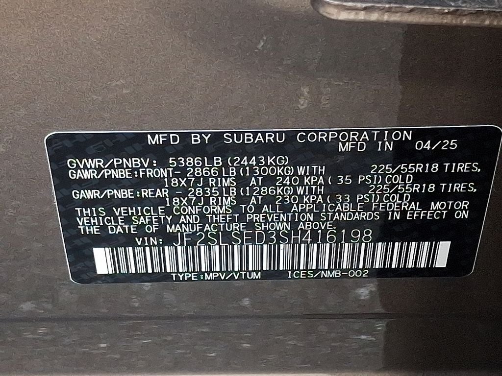 2025 Subaru Forester Hybrid Premium