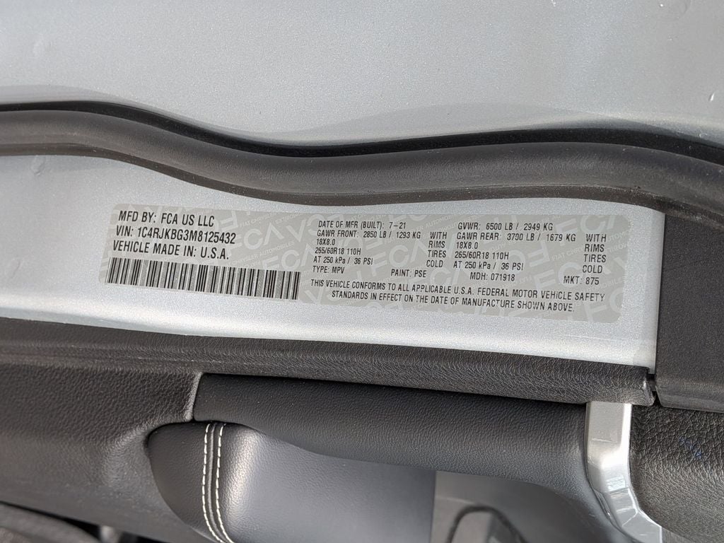 2021 Jeep Grand Cherokee L Limited