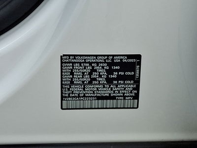 2023 Volkswagen Atlas Cross Sport 3.6L V6 SEL