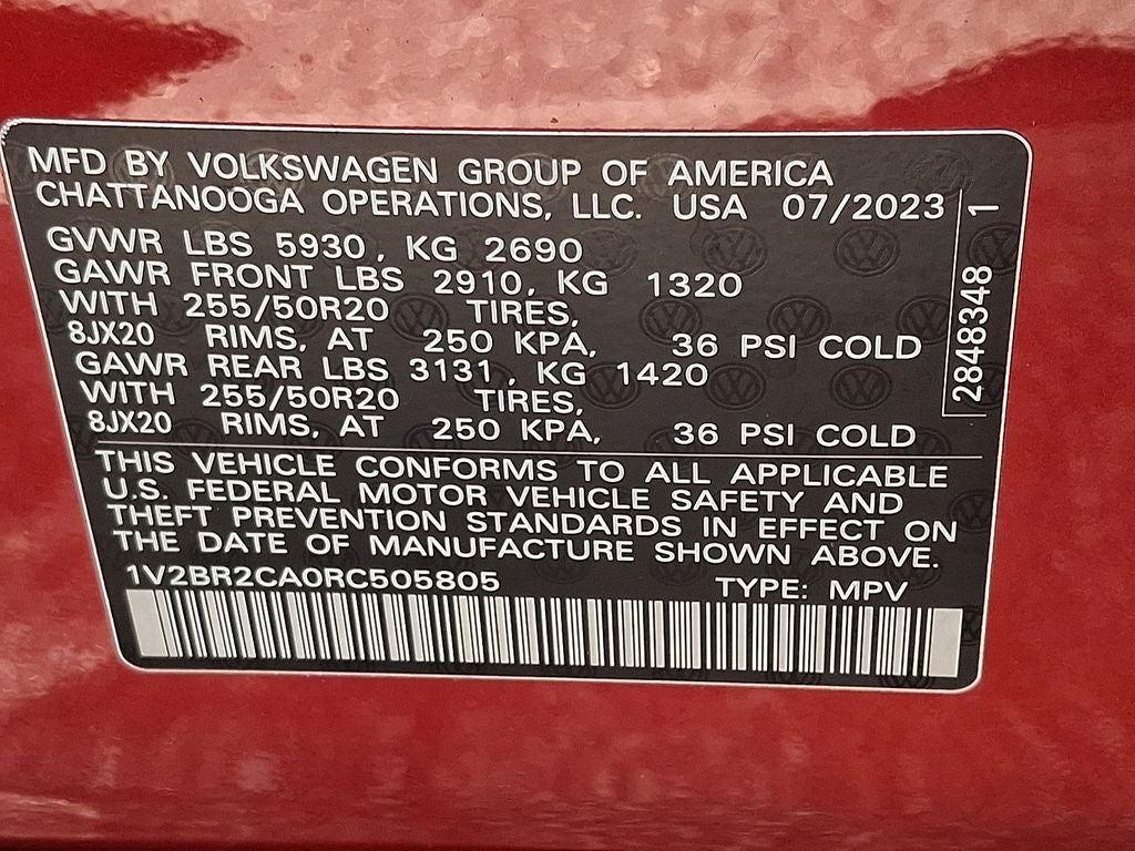 2024 Volkswagen Atlas 2.0T SEL