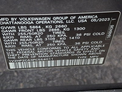 2023 Volkswagen Atlas 2.0T SE w/Technology