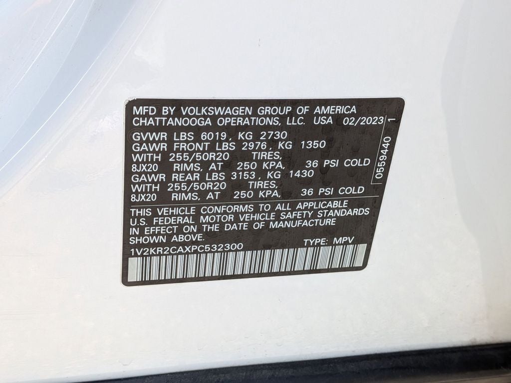 2023 Volkswagen Atlas 3.6L V6 SE w/Technology