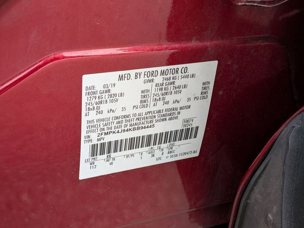 2019 Ford Edge SEL