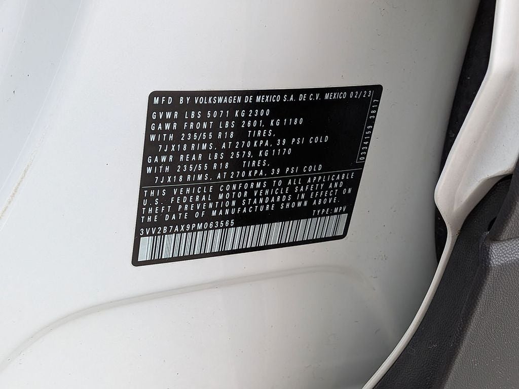2023 Volkswagen Tiguan 2.0T SE