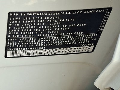 2023 Volkswagen Tiguan 2.0T SE R-Line Black