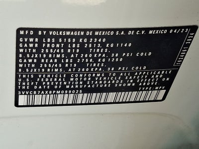 2023 Volkswagen Tiguan 2.0T SE R-Line Black