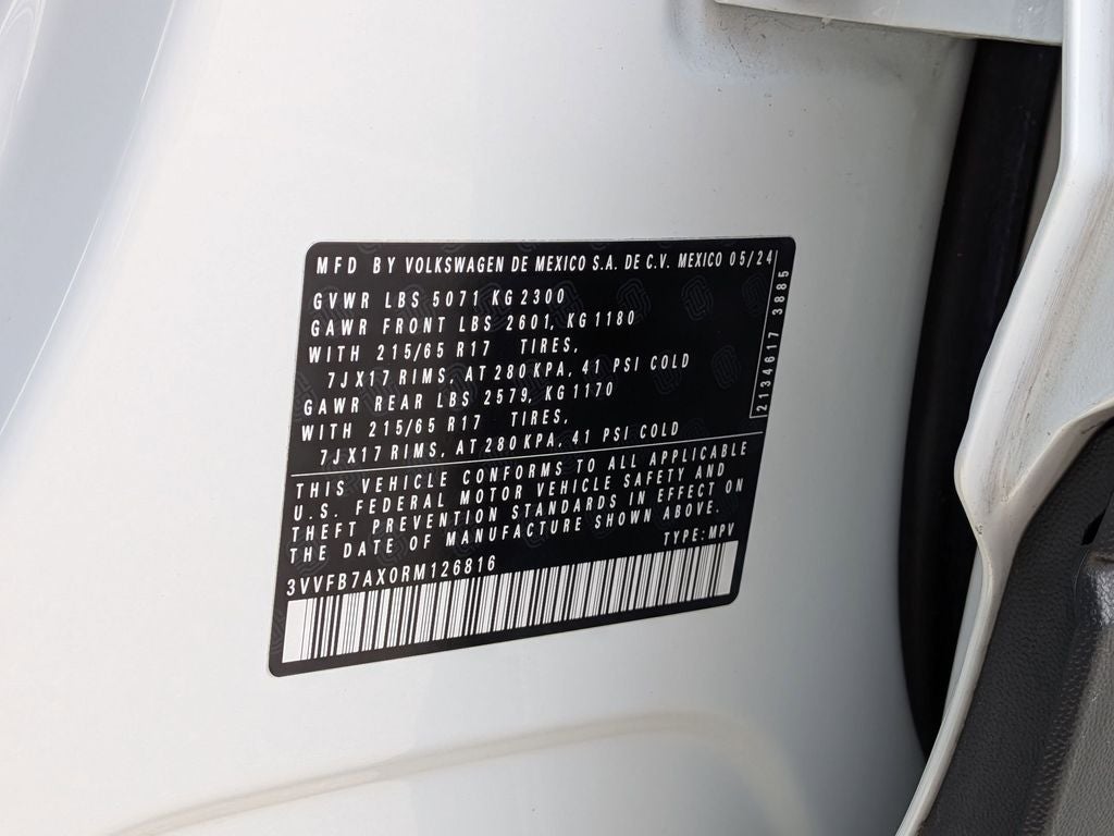 2024 Volkswagen Tiguan 2.0T S