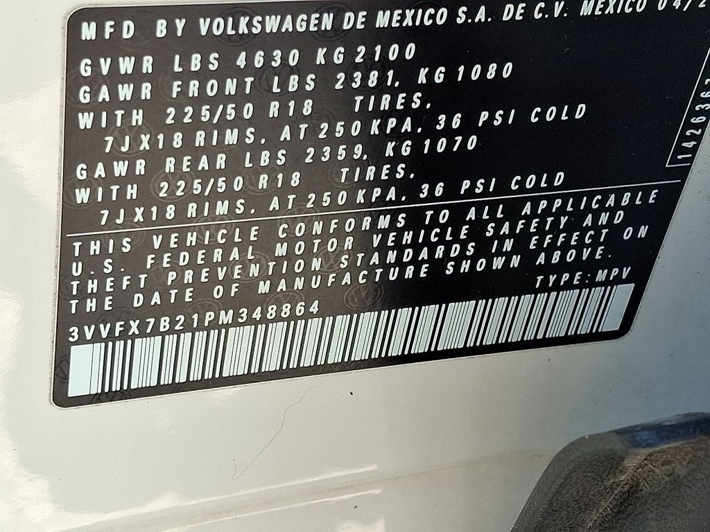 2023 Volkswagen Taos 1.5T S