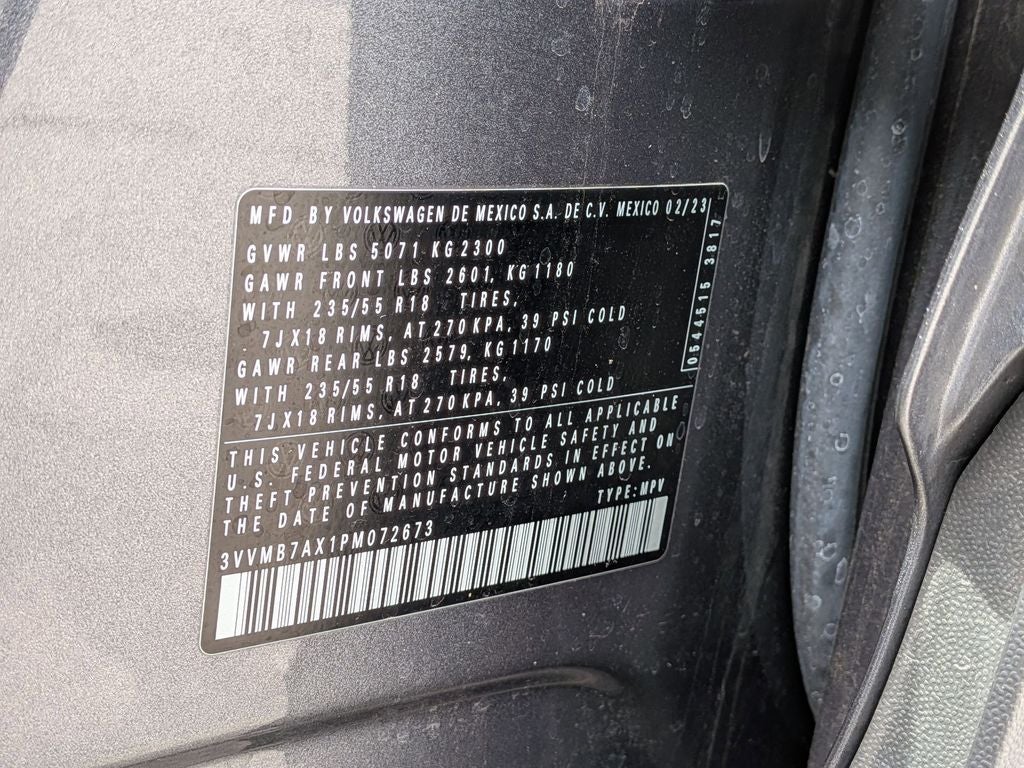 2023 Volkswagen Tiguan 2.0T SE