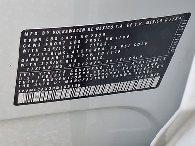 2024 Volkswagen Tiguan 2.0T SE