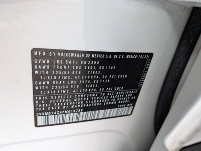 2023 Volkswagen Tiguan 2.0T SE