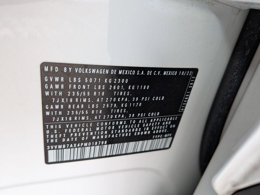 2023 Volkswagen Tiguan 2.0T SE