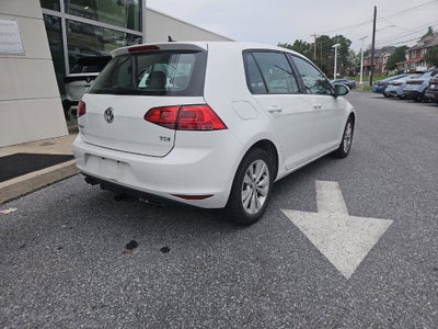 2015 Volkswagen Golf TDI S 4-Door
